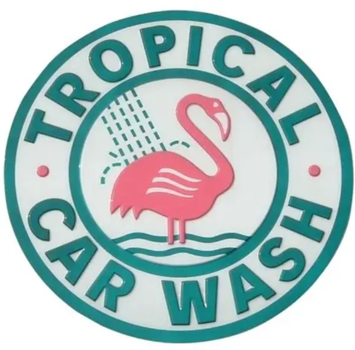Tropical Car Wash Logo